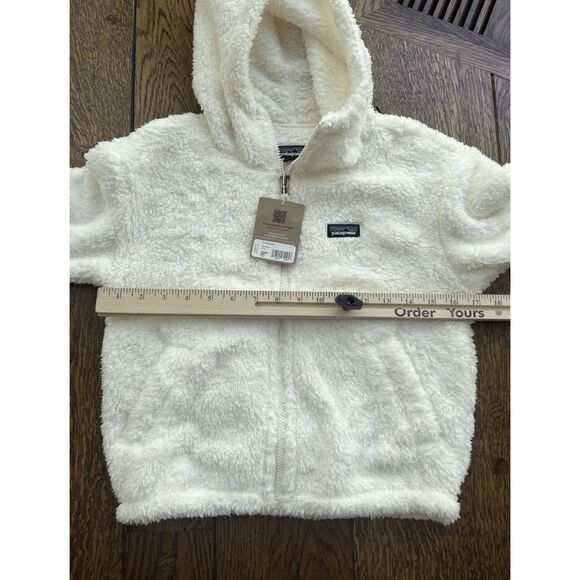 Patagonia Kids Los Gatos Hoody Jacket Birch White NWT Size Small 7-8 - Picture 9 of 10